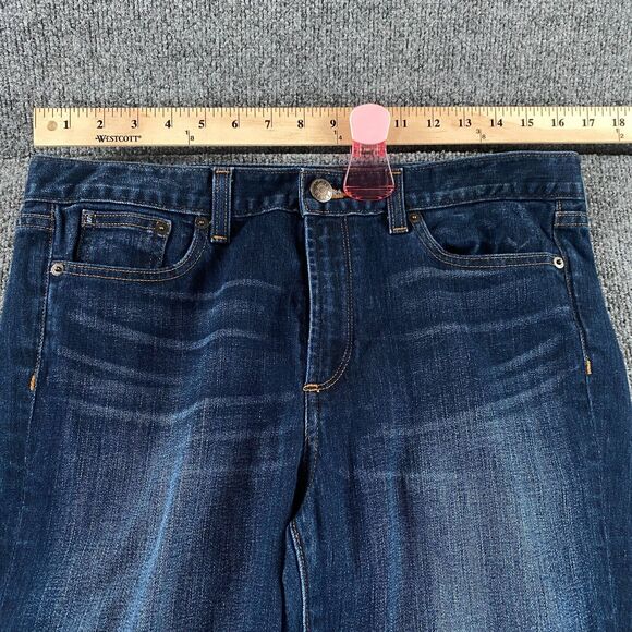 J. Crew Blue Jeans Midrise Toothpick Womans Size 32 - Picture 3 of 10